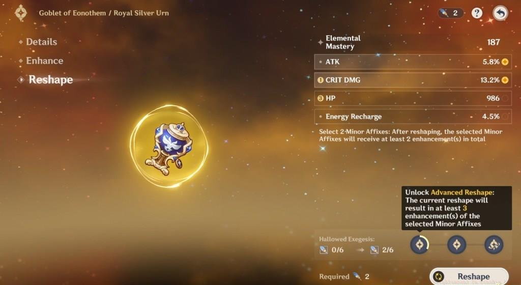 How to use Dust of Enlightenment in Genshin Impact