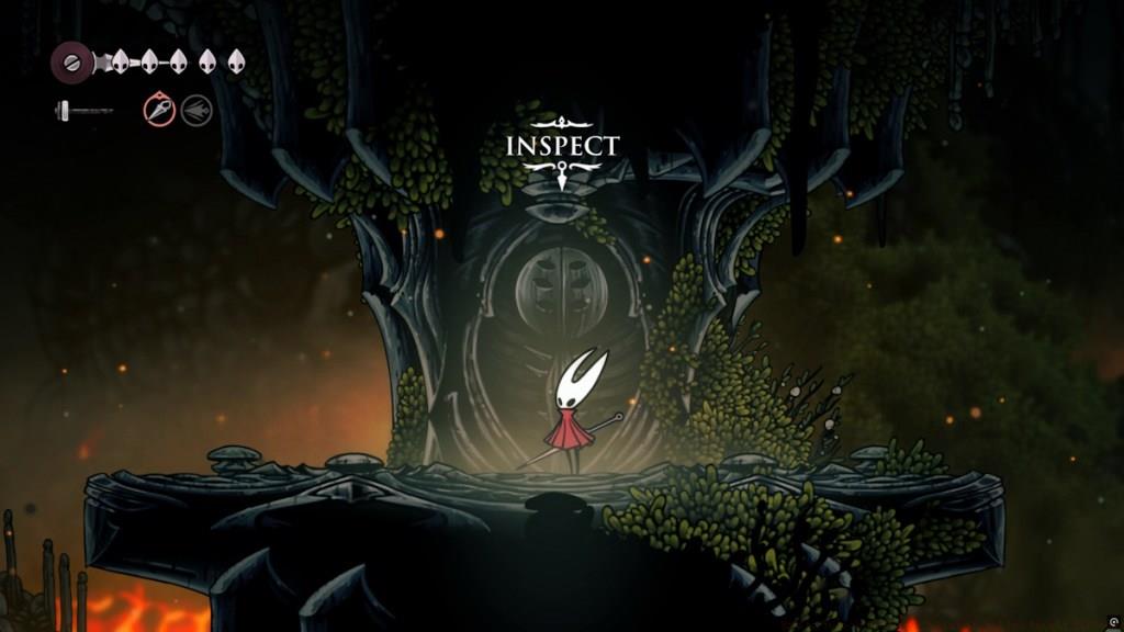 Inspect Idol in Hollow Knight Silksong