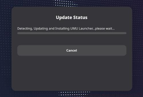 launcher installation progress