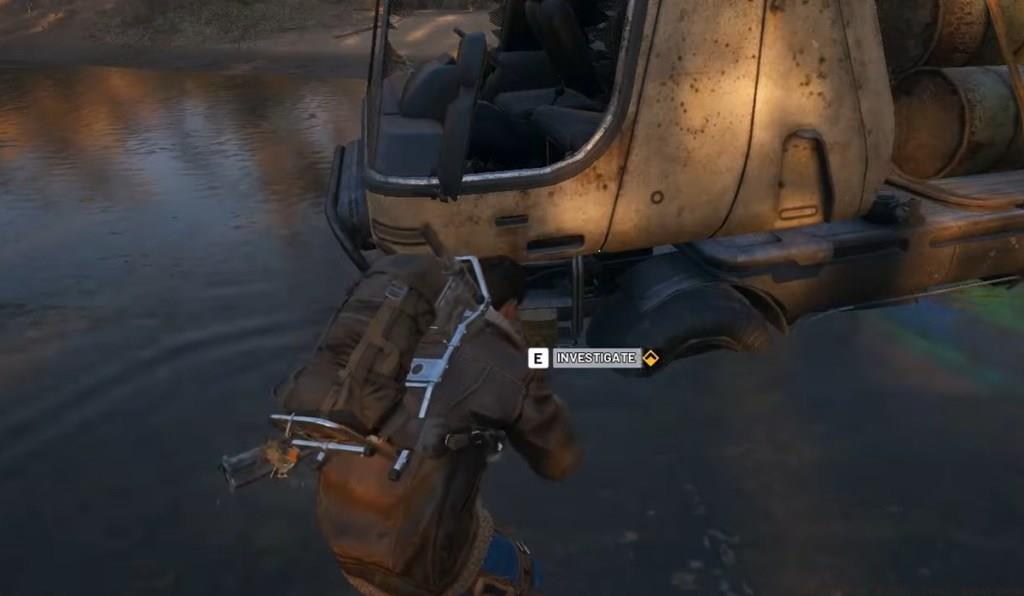 Investigate the barrel truck arc raiders