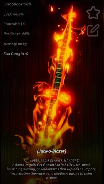 Jack-O-Blazer Rod Fisch