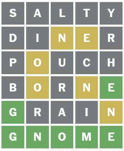 July 13 Wordle
