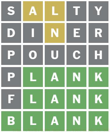 July 20 Wordle Answer