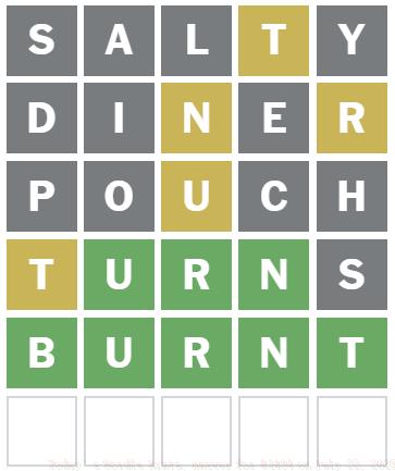 July 22 Wordle Answer