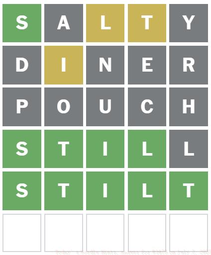 Today’s Wordle Hints, Answer for #1479 on July 7, 2025