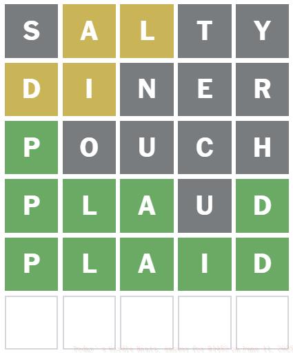 June 11 Wordle Answer