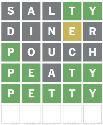 June 16 Wordle Answer