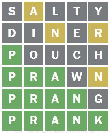 June 17 Wordle Answer