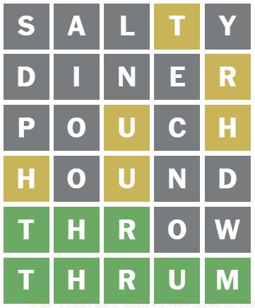 June 22 Wordle Answer