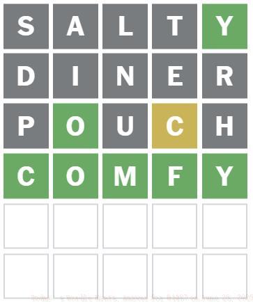 June 25 Wordle Answer