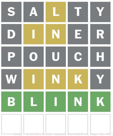 June 30 Wordle Answer