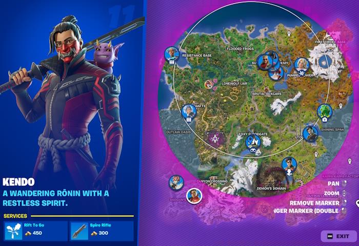 Kendo in Fortnite Super