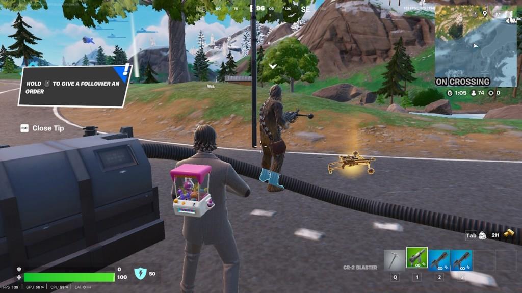 Legendary Wookiee Bowcaster Fortnite