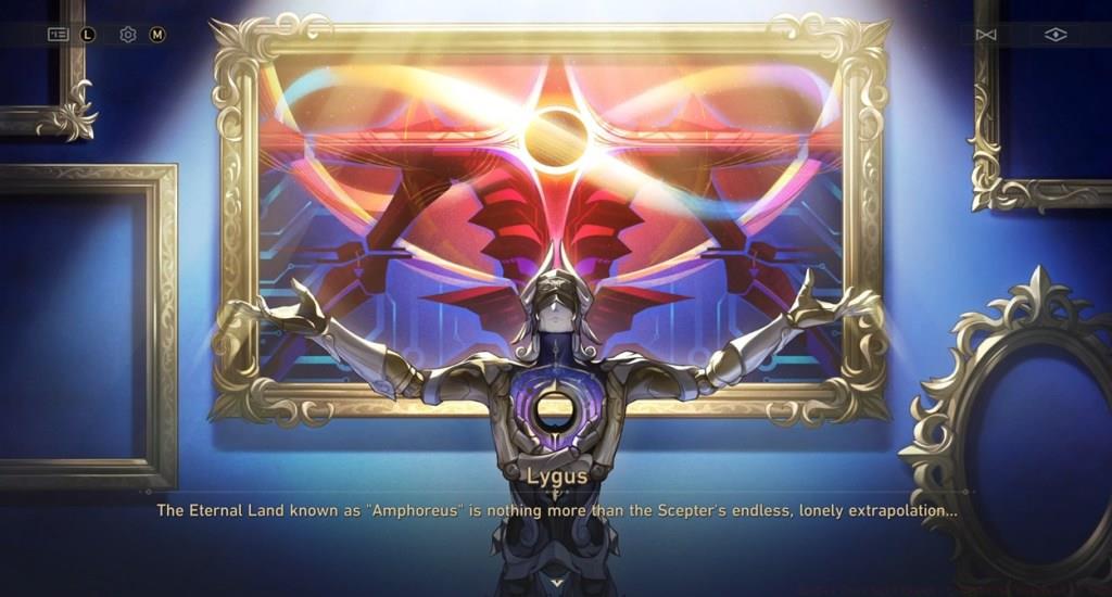 Lygus revealing Amphoreus' real identity in HSR