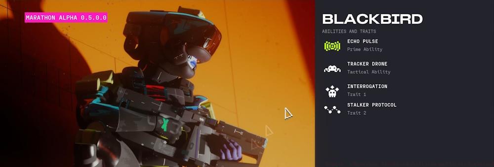 Marathon Runner Blackbird