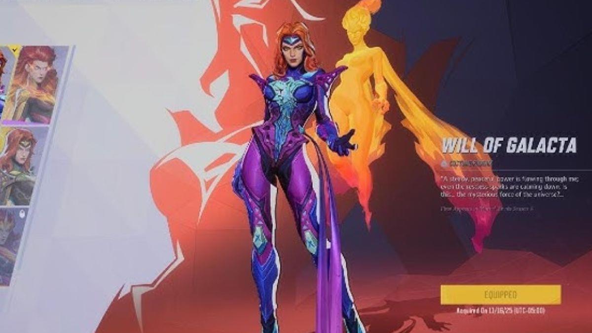 Marvel Rivals Phoenix Will of Galacta Skin