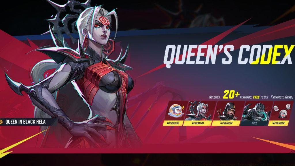 Queen's Codex event overview in Marvel Rivals