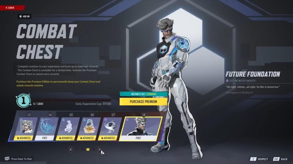 Marvel Rivals Season 2.5 mini-pass Mister Fantastic