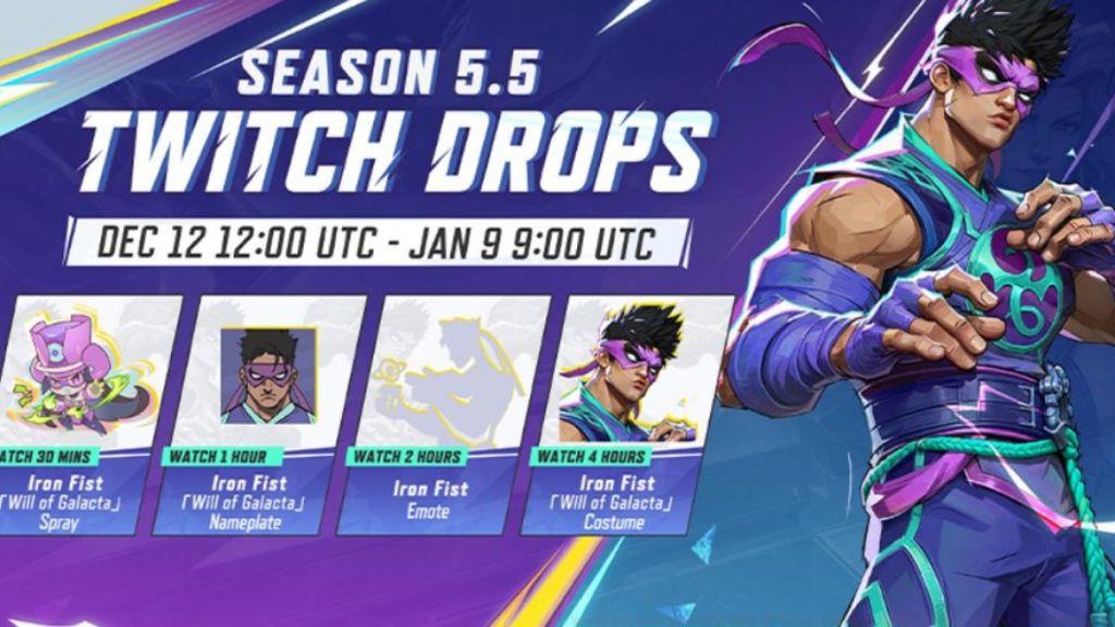 Marvel Rivals Season 5.5 Twitch Drops