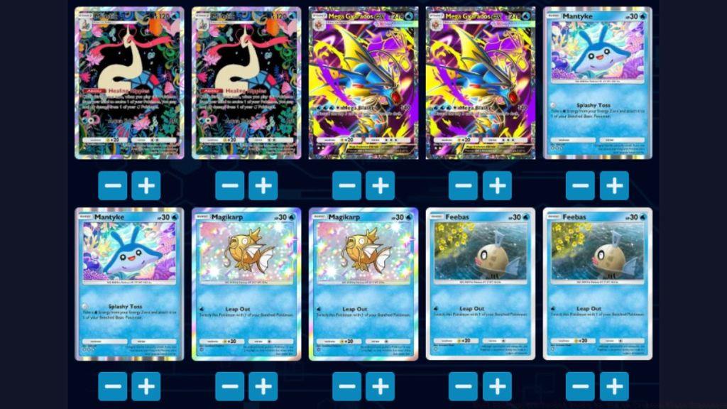 Mega Gyarados EX Milotic Deck