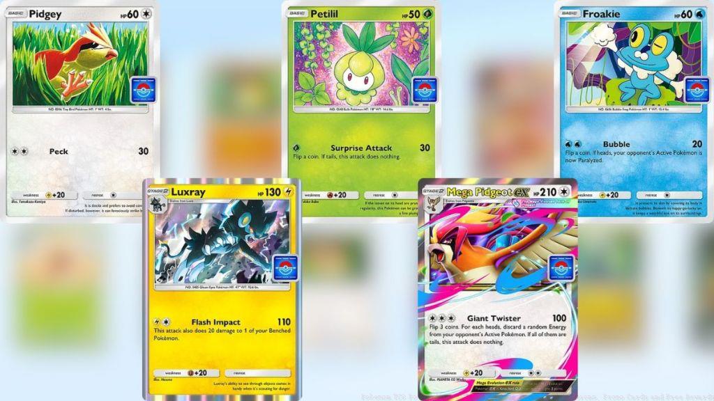 Mega Pidgeot EX Drop Event Cards