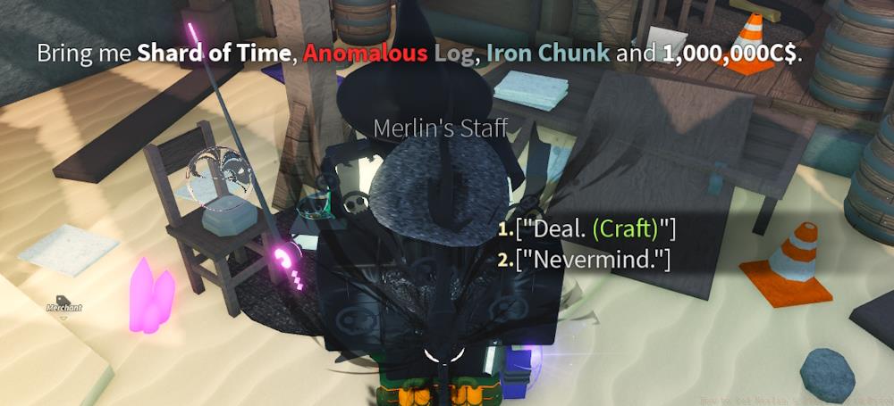 Merlin's Staff recipe Fisch