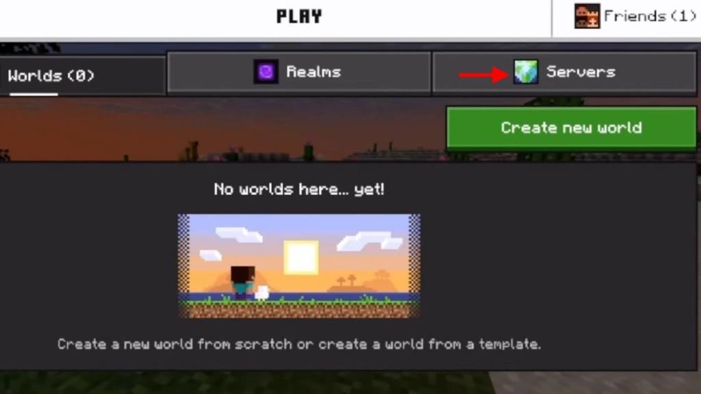 Minecraft Pocket Edition Server Add