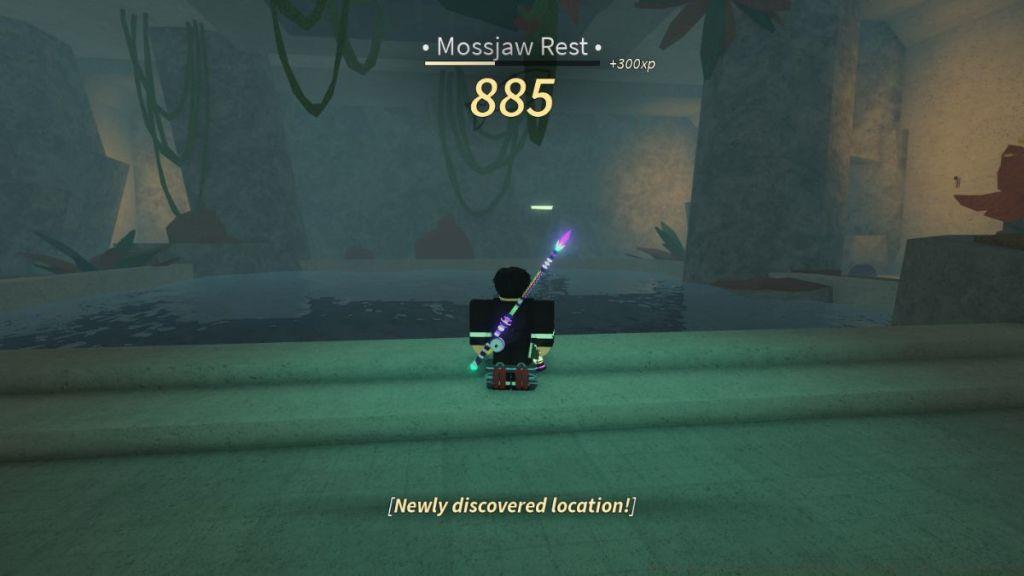 Mossjaw Rest Room in Fisch