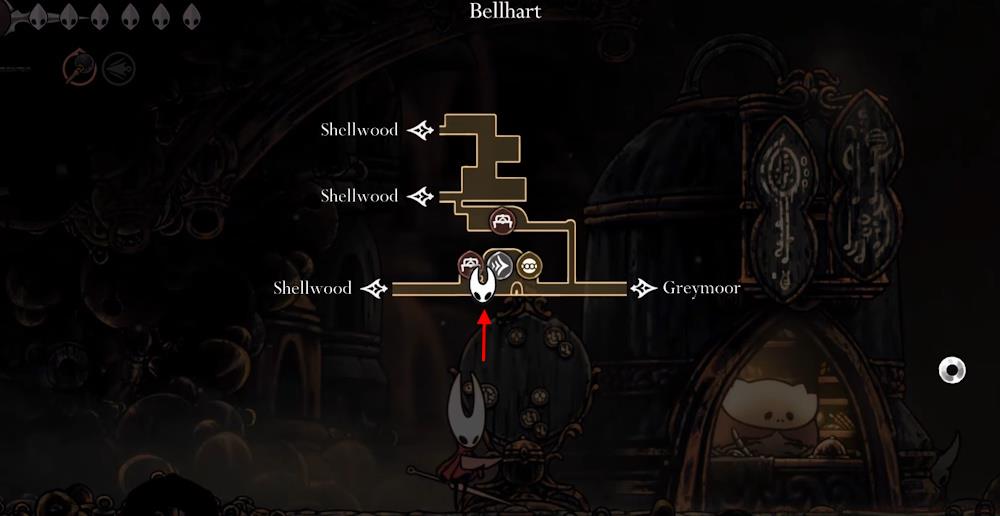 Needle Upgrade location Hollow Knight Silksong