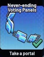 Never Ending Voting panels