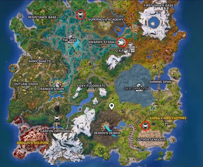 New Hammerhead Choppa Locations in Fortnite Chapter 6 Season 4