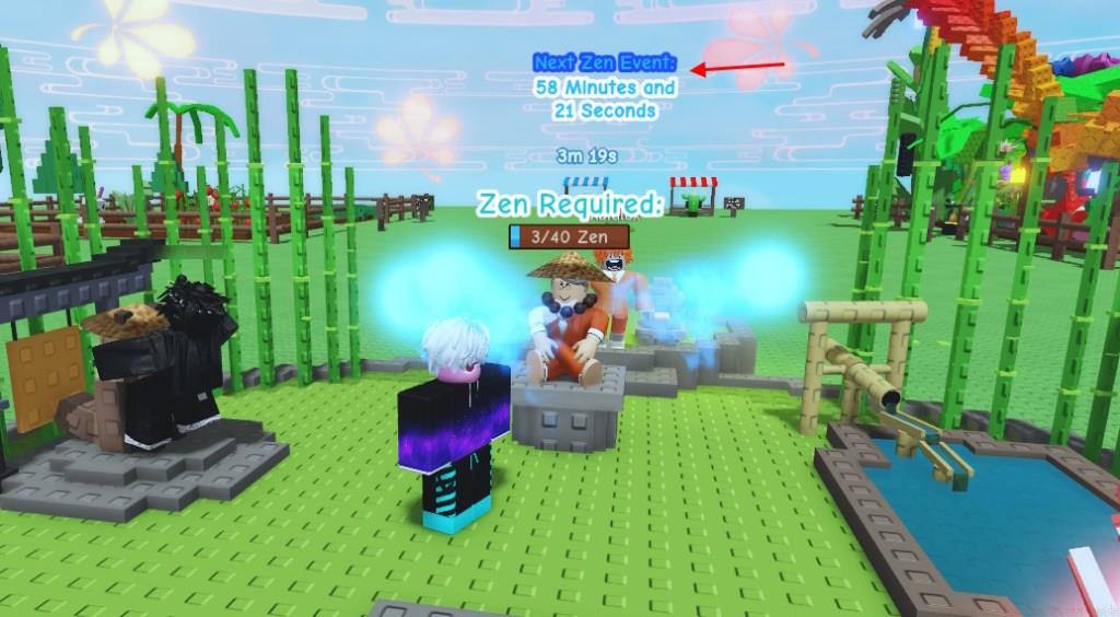 Next Zen Event timer