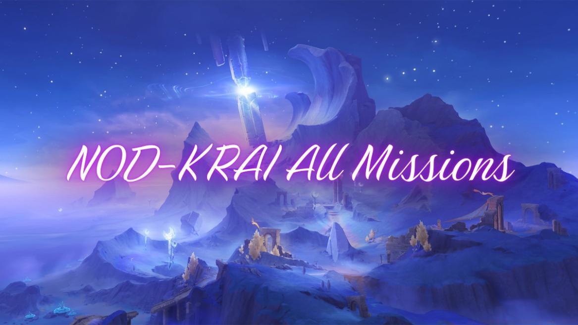 Nod-Krai all missions Genshin Impact