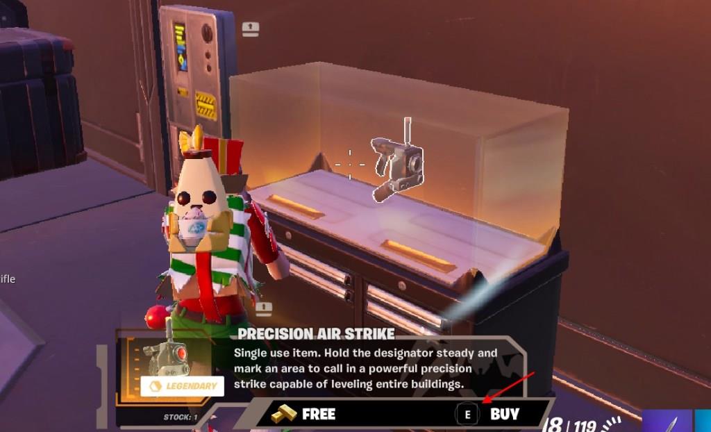 O.X.R. bunker Precision Airstrike Fortnite