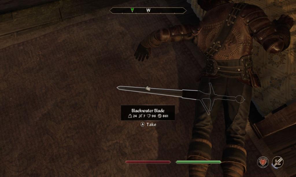 Blackwater Blade in Oblivion Remastered