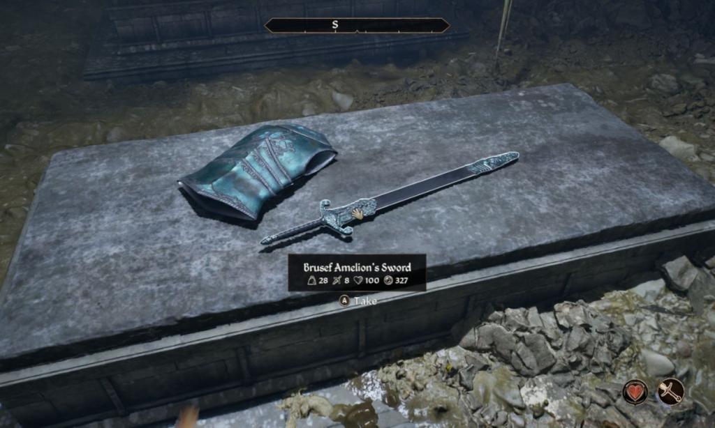Brusef Amelion's Sword in Oblivion Remastered 