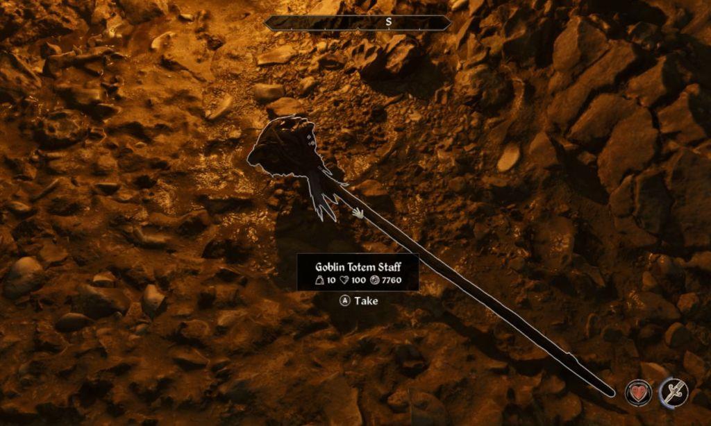 Goblin Totem Staff in Oblivion Remastered 