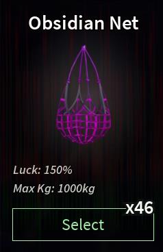 Obsidian Net Fisch