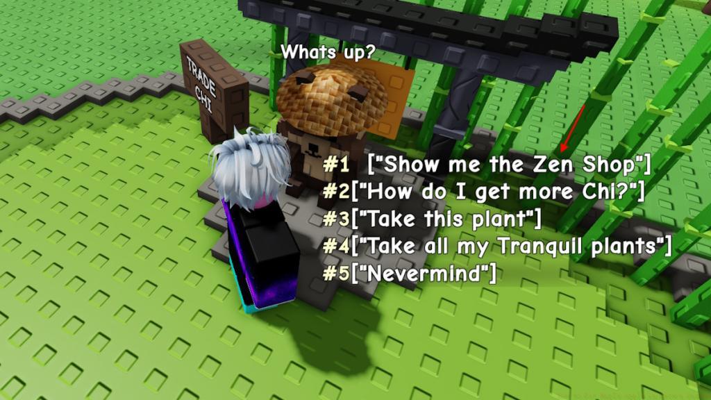 Open Zen Shop option to get Maple Apple