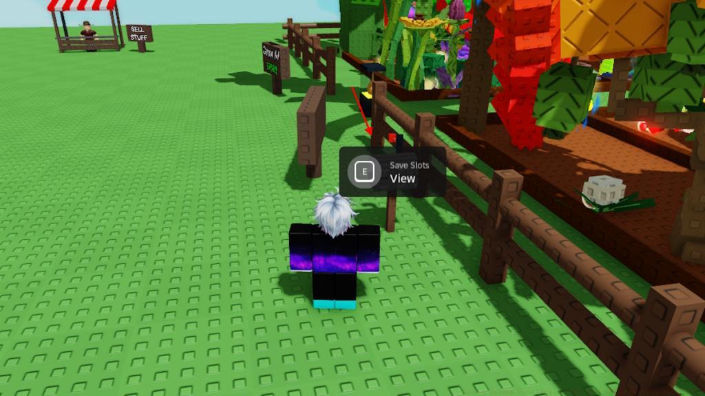 Opening the Save Slots box