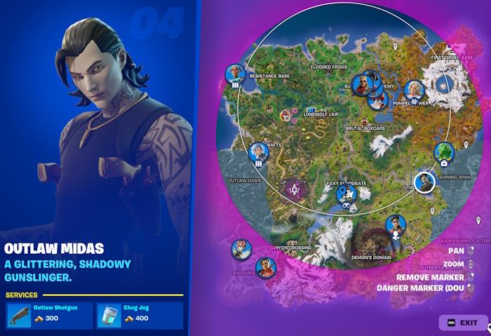 Outlaw Midas in Chapter 6 Season 3 Super