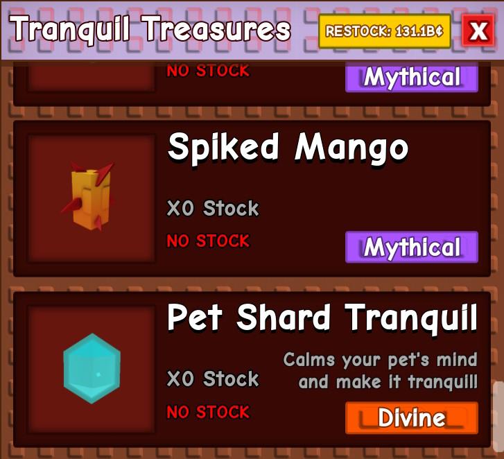 Pet Shard Tranquil in Zen Shop
