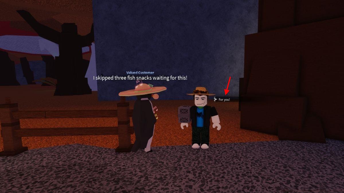 Pizza Delivery Penguin customer