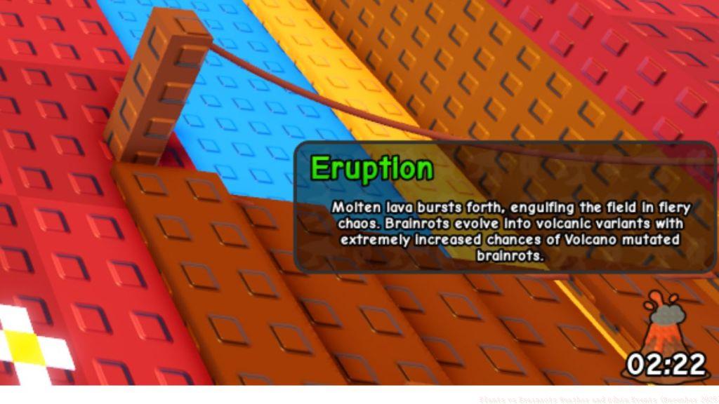 Eruption Admin Event