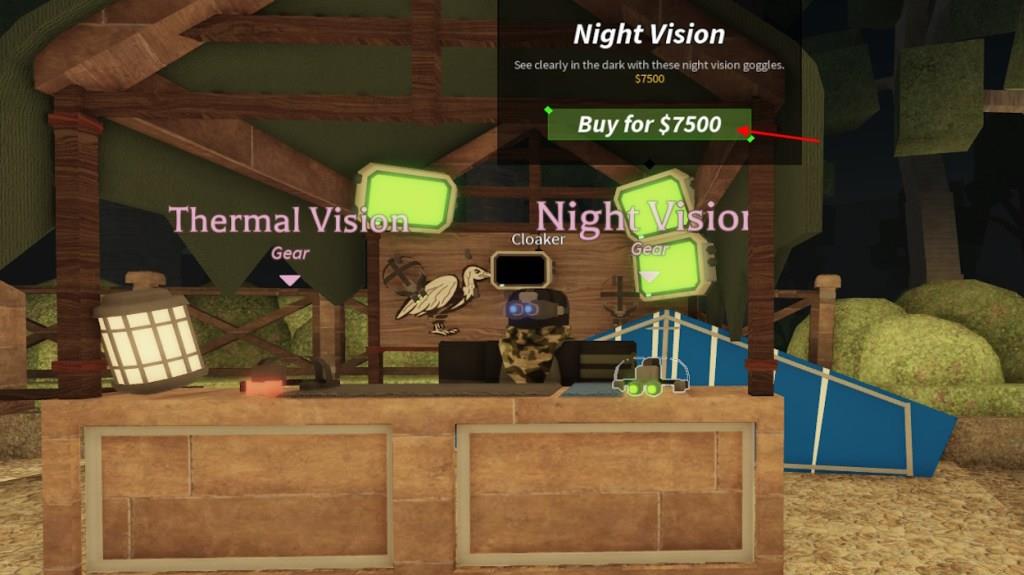 Purchase Night Vision option