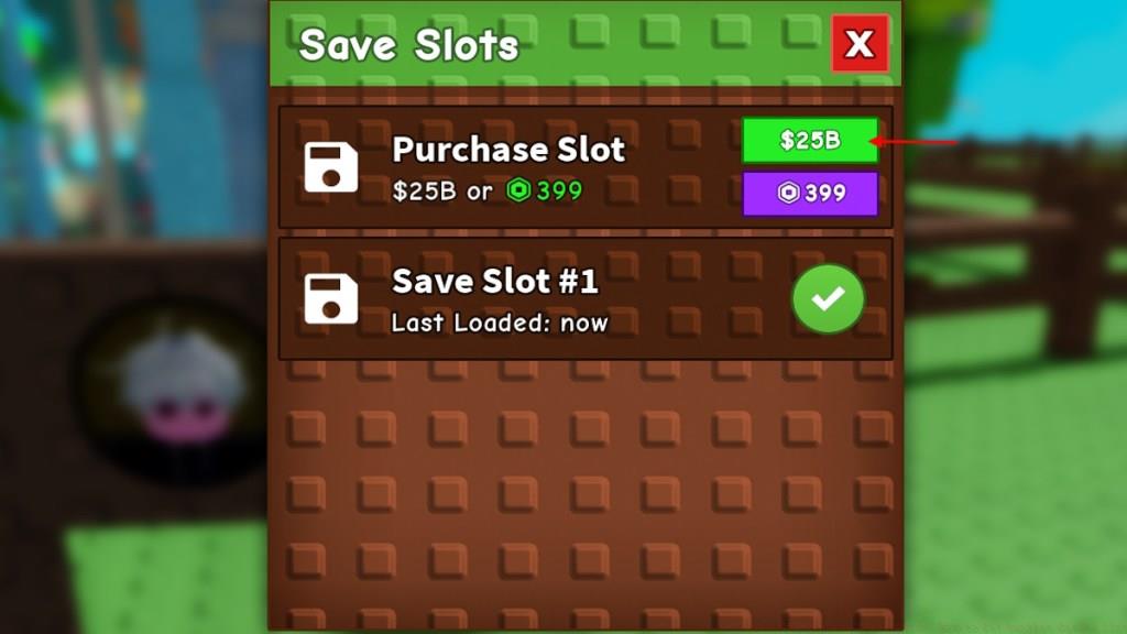 Purchase Slots in Grow a Garden