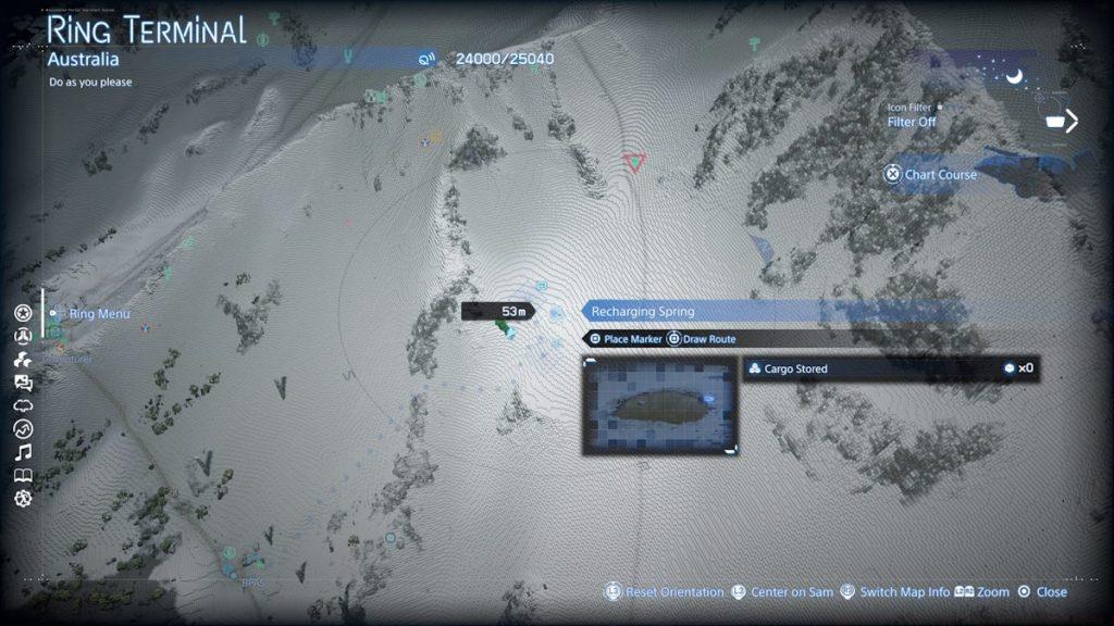 Recharging Hot Springs in Death Stranding 2