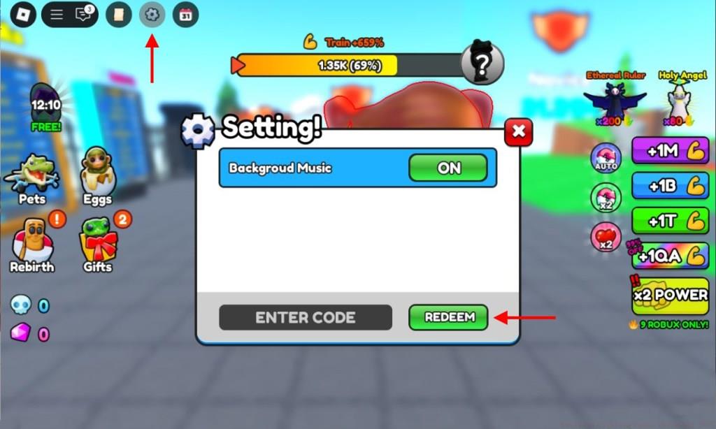 Redeem Brainrot fighting codes