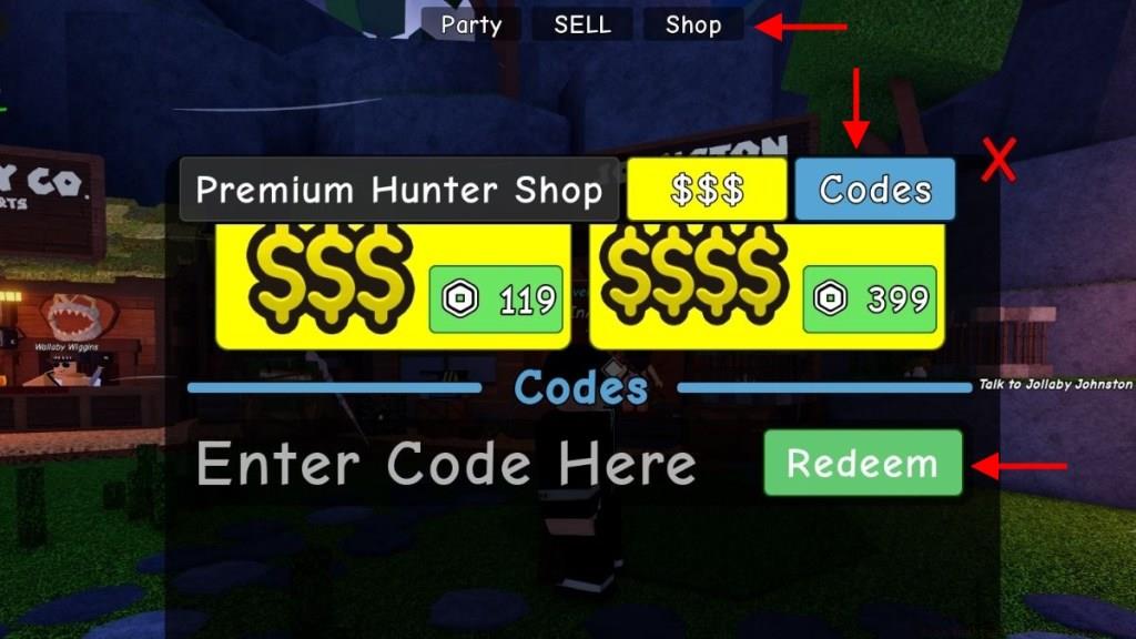 Redeem Gone Hunting Codes