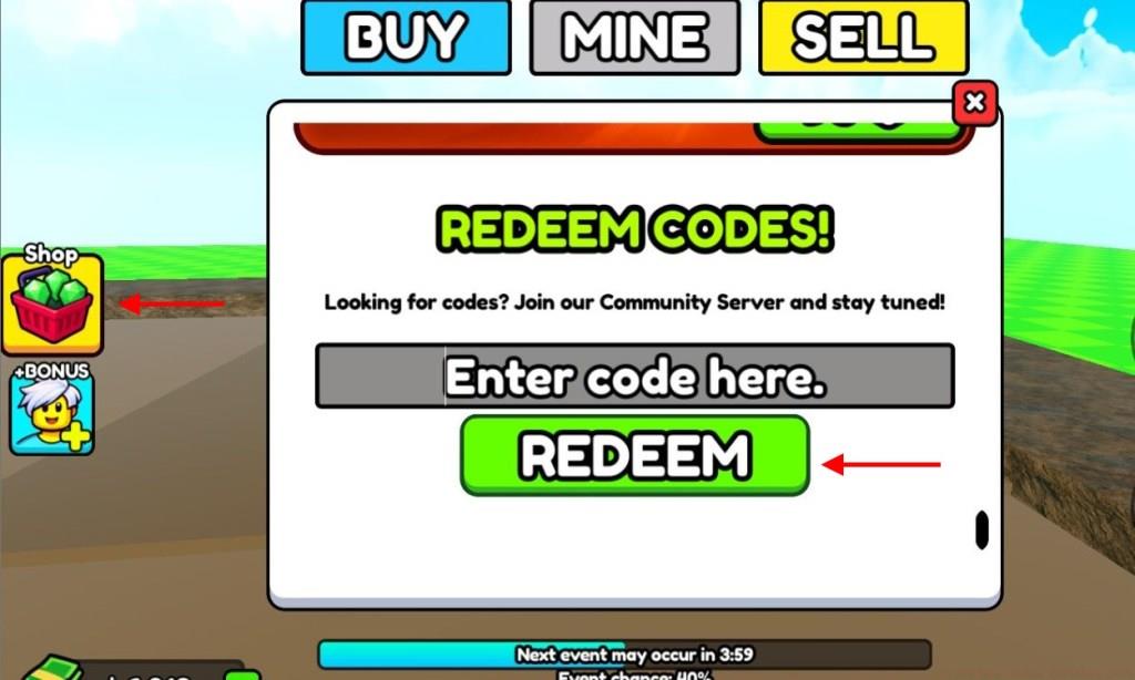 Redeem Grow Mine Codes